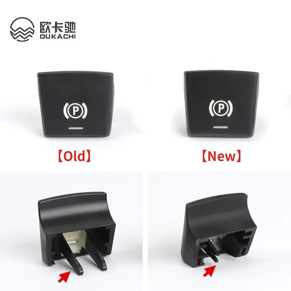 Electronic Parking Brake Switch Cover – Auto P Button Trim for BMW 5, 7, X3, X4, X5 & X6 Series