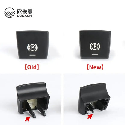Electronic Parking Brake Switch Cover – Auto P Button Trim for BMW 5, 7, X3, X4, X5 & X6 Series