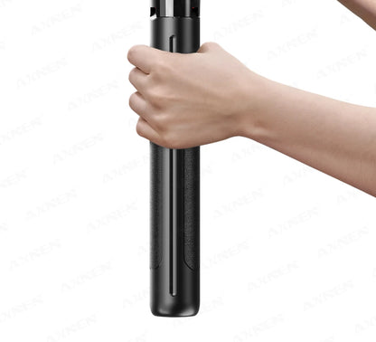 F16 Selfie Stick Tripod – 170cm Extendable with Bluetooth Remote & 360° Rotation