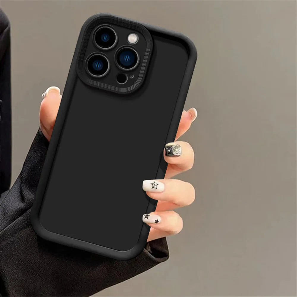 Phone Case For Xiaomi Redmi Note 13 12 11 10 9 8 13 Pro Plus 10S 11S 12S 9S Matte Soft Silicone Cover Funda Redmi Note 13 Pro 5G