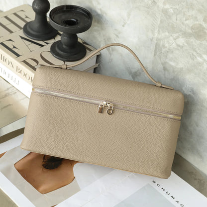MENDY Genuine Leather Women’s Handbag – Large Shoulder & Crossbody Luxury Designer Bag