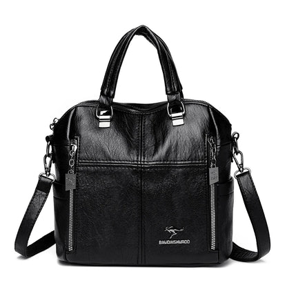 Hot Sale High Quality Leather Backpack Women Shoulder Bags Multifunction Travel Backpack School Bags for Girls Bagpack Mochila