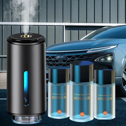 Electric Car Air Freshener – Auto Aroma Diffuser Vent Clip Essential Oil Humidifier