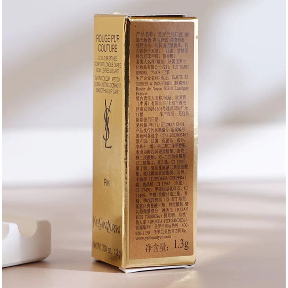 YSL Rouge Pur Couture Satin Lipstick Mini – Long-Lasting Hydrating Lipstick