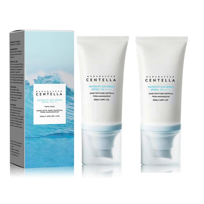 Centella SPF50+ Sunscreen Cream – Water-Based Moisturizing UV Protection (1/2 pcs)