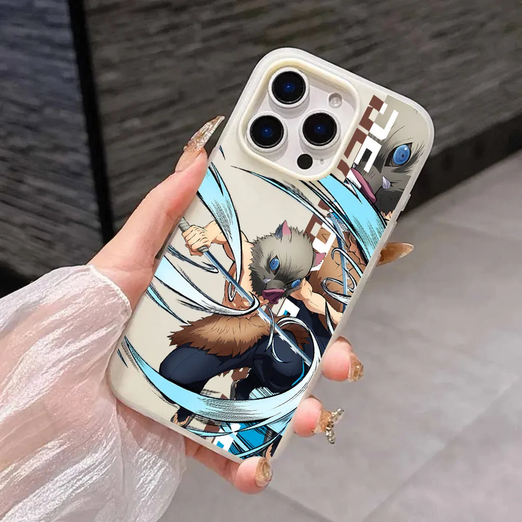 Slayer 2-in-1 Matte Silicone Case for iPhone