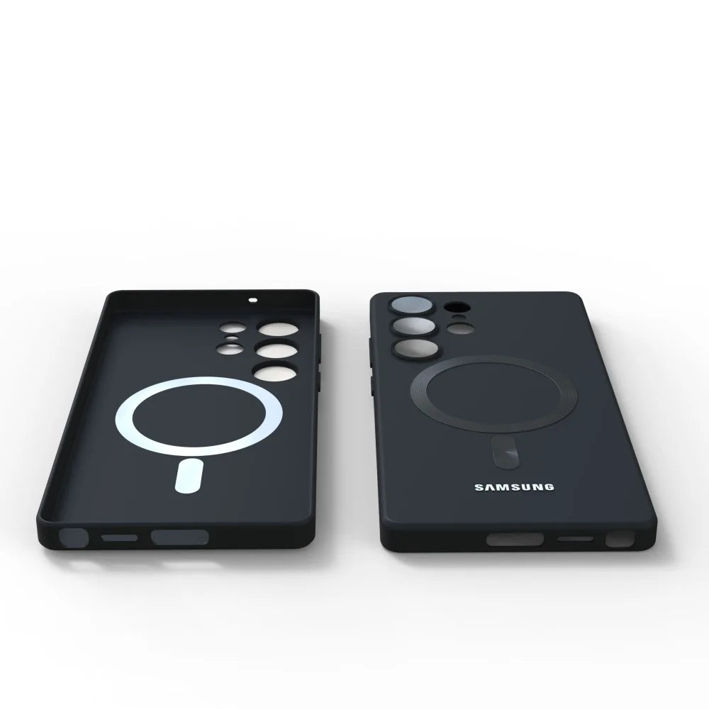 Soft Silicone MagSafe-Compatible Case for Samsung Galaxy