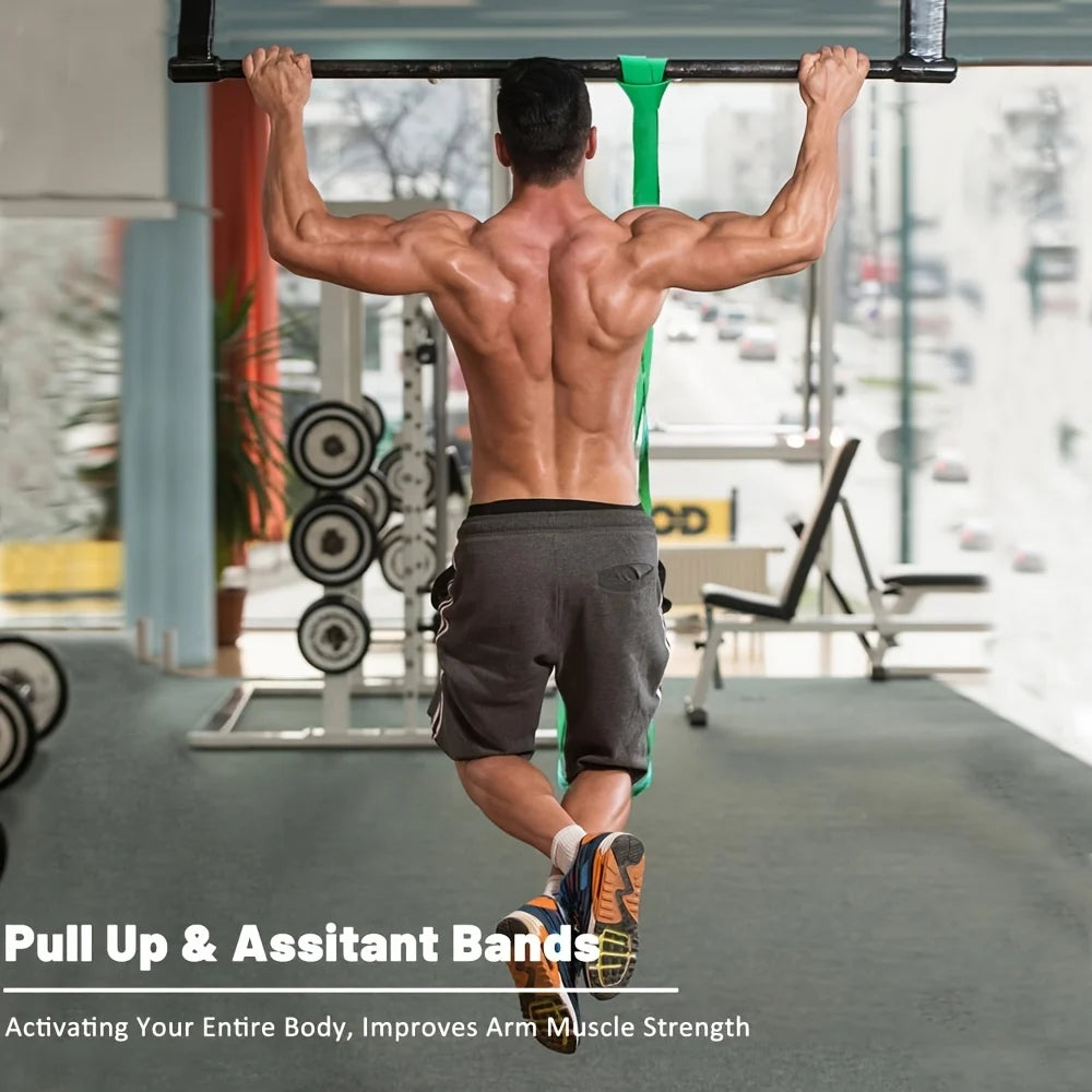Resistance Band for Full Body Exercise Home Gym Training Strength Training Yoga Pilates Men Women Fitness Equipment