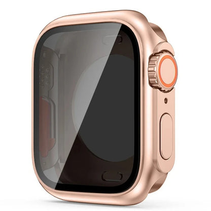 Apple Watch Bumper Case with Screen Protector – Hard PC Front & Rear Cover (40–45mm, Series Compatible)