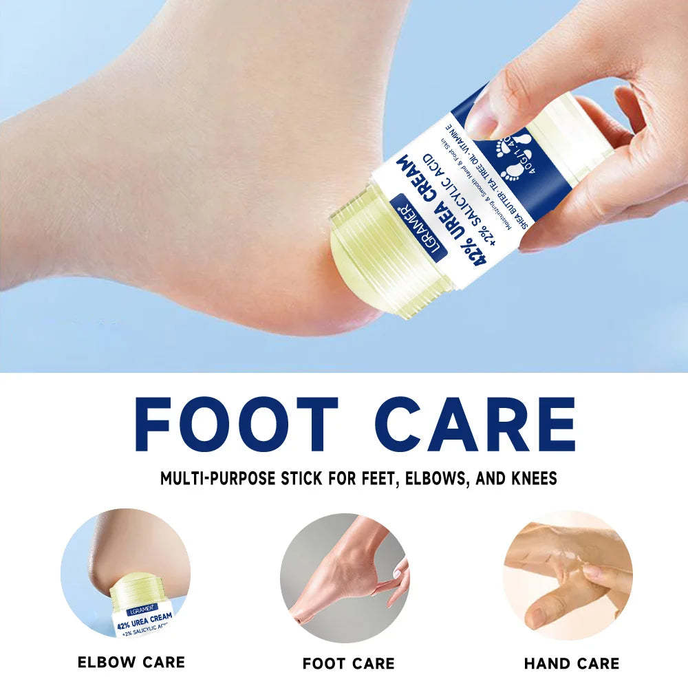 42% Urea Foot Cream + 2% Salicylic Acid – Intensive Repair & Deep Moisturizing Cream for Feet & Hands
