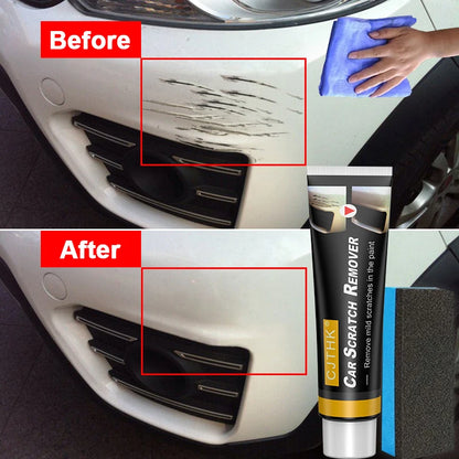 Car Scratch Remover Kit – Auto Paint Repair Polish & Anti-Scratch Wax Compound
