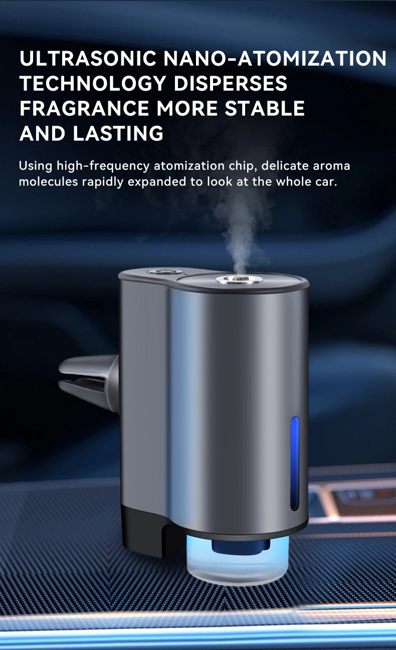 Smart Car Aromatherapy Diffuser (USB Rechargeable)