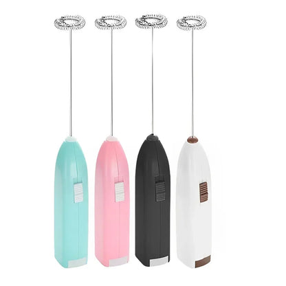 Mini Electric Milk Frother – Wireless Handheld Coffee Whisk & Egg Beater