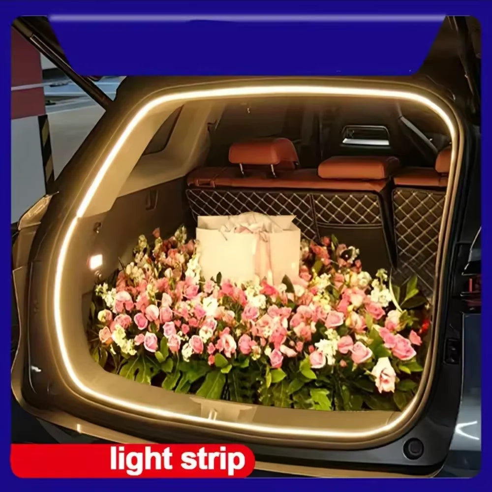 LED Trunk Light Strip – Automatic Sensing Interior Ambient Lighting (Wireless)