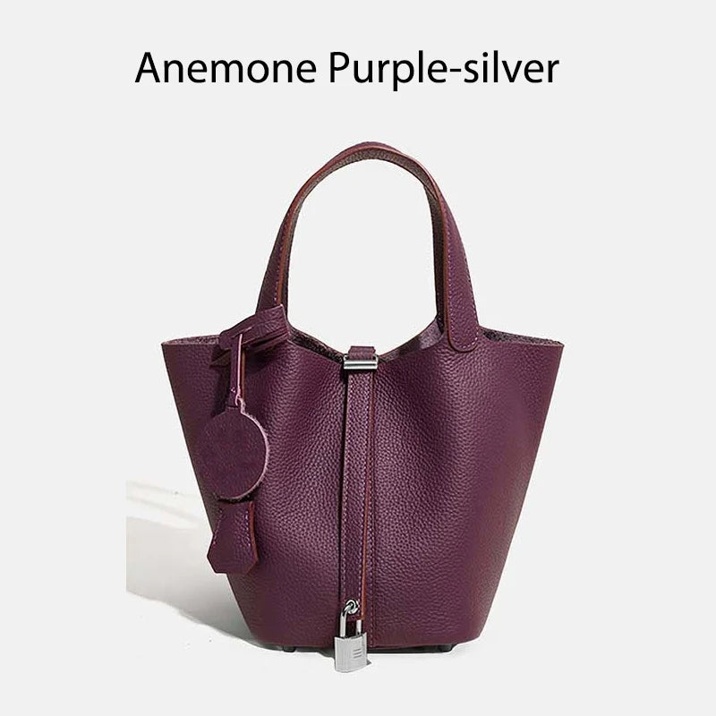MENDY Women Bags Handbags Bucket Bag Real Leathe Fashion Tote Bag Genuine Leather Luxury Desginer Big Size Large Lady Hand Bags