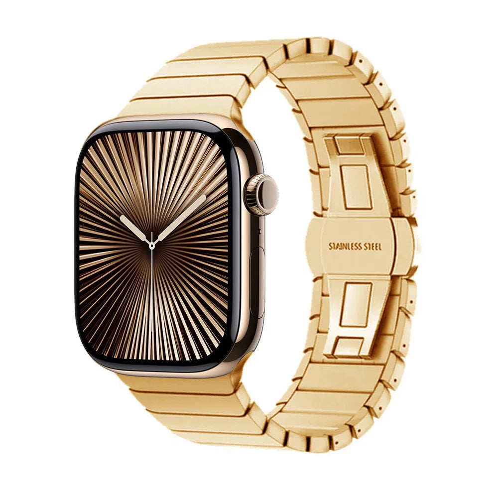 Stainless Steel Metal Band for Apple Watch – Luxury Business Strap for Ultra & Series 10/11