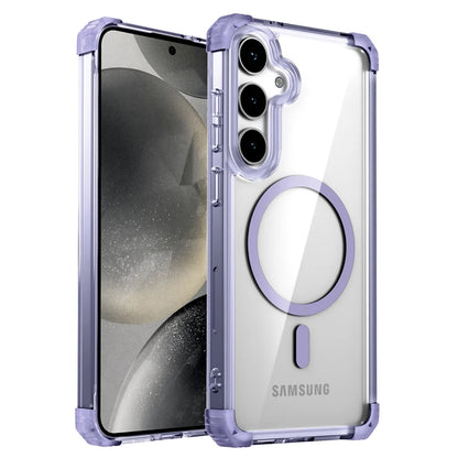 Shockproof Armor Transparent Case For Samsung Galaxy S26 S25 S24 S23 S22 Note 20 Ultra Plus FE S24FE S23FE Magsafe Charge Cover