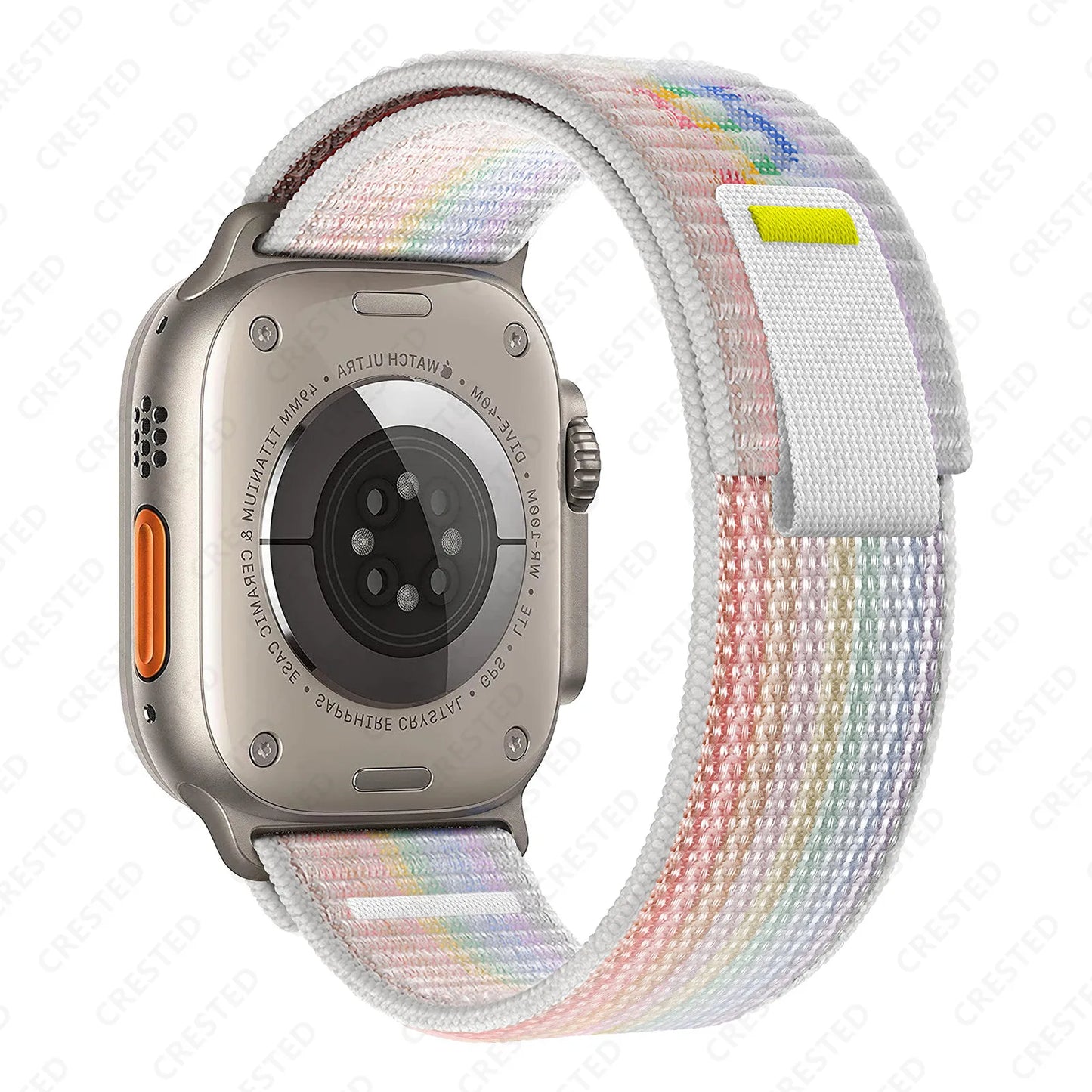 Trail Loop Strap for Apple Watch – Adjustable Sport Band (40–49mm, Ultra/Series Compatible)