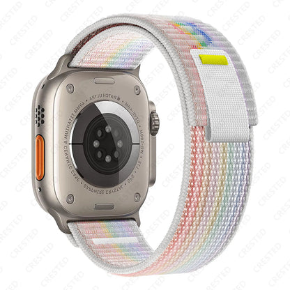 Trail Loop Strap for Apple Watch – Adjustable Sport Band (40–49mm, Ultra/Series Compatible)