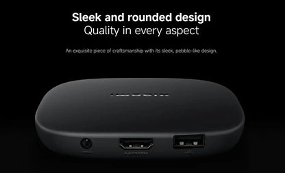 New Xiaomi TV Box S 3rd Gen,Google TV 4K UHD Media Player,Dolby Vision HDR10+ Smart Android TV Box, Google Assistant Set-Top Box