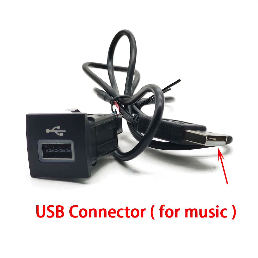 Fast Charging Car USB Adapter (PD & QC3.0 Power Button)