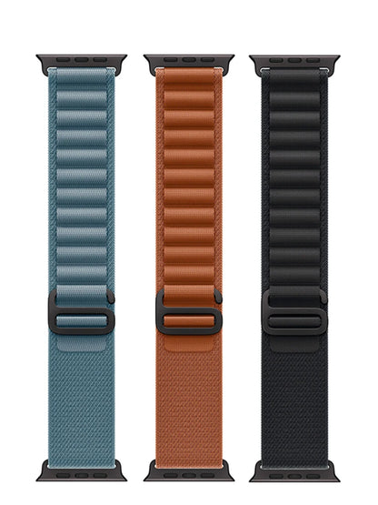 Alpine Loop Strap for Apple Watch – Rugged Adjustable Band (40–49mm, Ultra/Series Compatible)