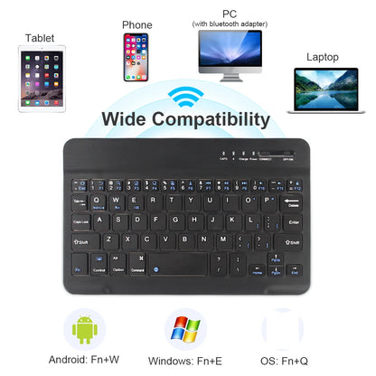 Mini Bluetooth Wireless Keyboard – Rechargeable for Laptop, Tablet & Phone (iOS/Android/Windows)