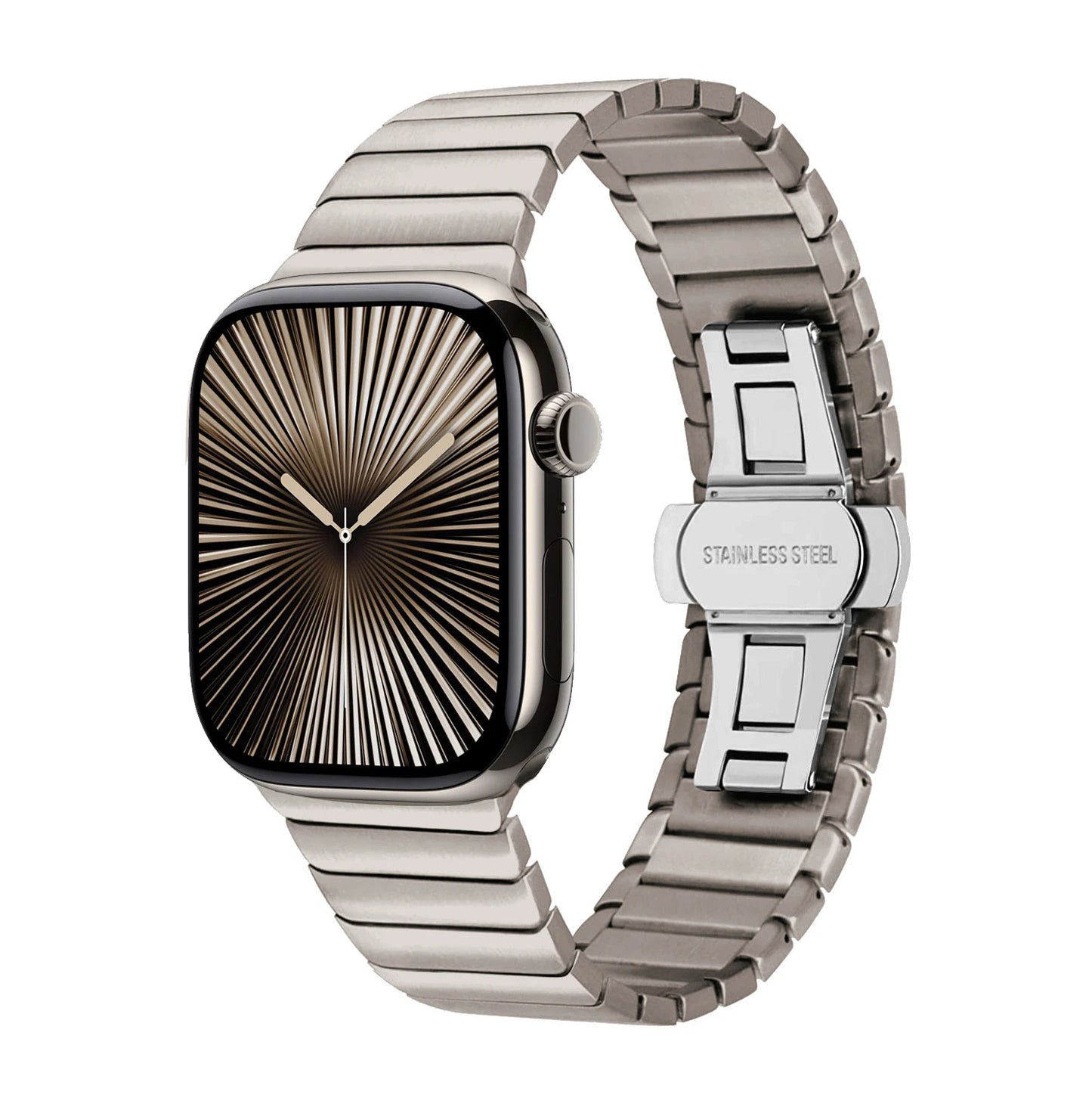 Stainless Steel Metal Band for Apple Watch – Luxury Business Strap for Ultra & Series 10/11