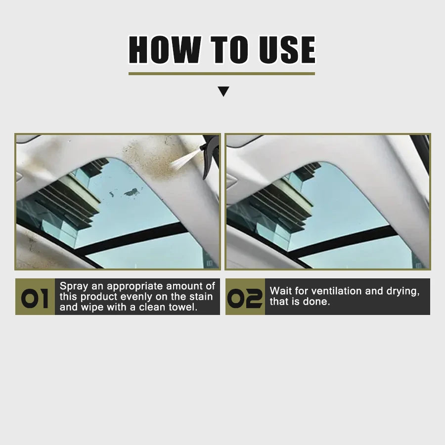 Ryekew Multi-Purpose Car Interior & Fabric Cleaner