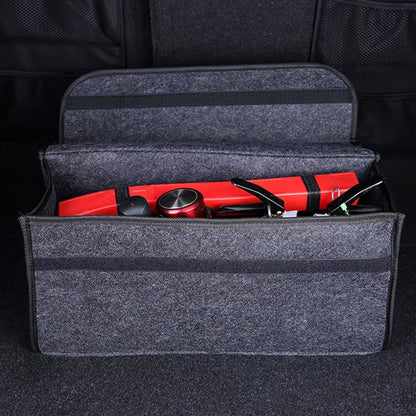 Large Car Trunk Organizer – Anti-Slip Compartment Storage Bag Felt Tool Box