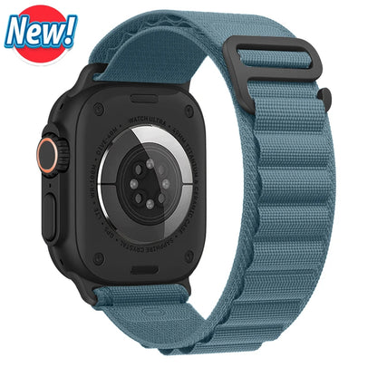 Alpine Loop Strap for Apple Watch – Rugged Adjustable Band (40–49mm, Ultra/Series Compatible)