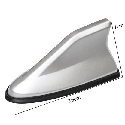Universal Shark Fin Car Antenna – Carbon Fiber Style AM/FM Signal Amplifier