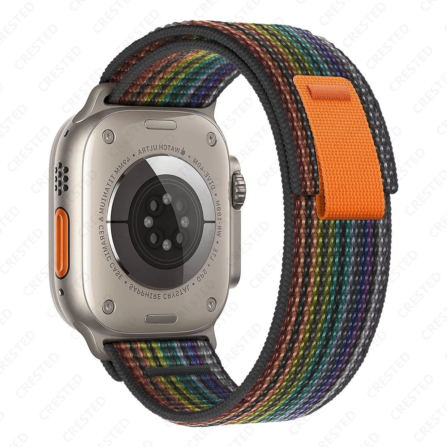 Trail Loop Strap for Apple Watch – Adjustable Sport Band (40–49mm, Ultra/Series Compatible)