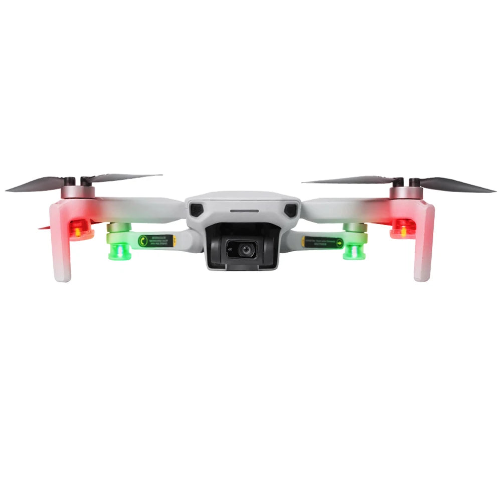 4pcs LED Strobe Lights for DJI Mini 2 & Drones (Night Flying Kit)