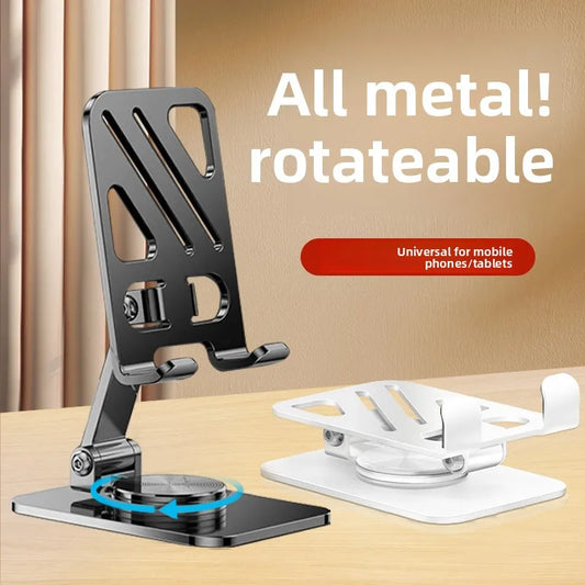 New Universal All Aluminum Alloy Foldable Desk Phone Holder Mount Stand for Mobile Phone Holder for Tablet Desktop Metal Holder