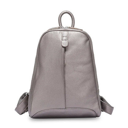Zency Soft Genuine Leather Women’s Travel Backpack