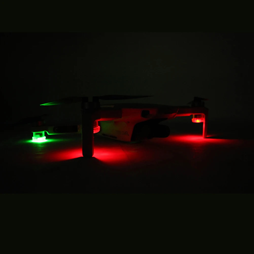 4pcs LED Strobe Lights for DJI Mini 2 & Drones (Night Flying Kit)