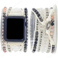 Bohemia Strap for Apple Watch Ultra Band 49mm 44mm 45mm 41mm 42mm 38 Handmade Natural Beads Bracelet Iwatch Series 8 7 6 Se 5 3