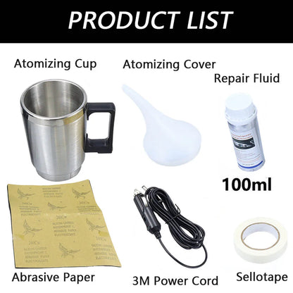 Car Headlight Polishing Kit 100ML – Headlamp Restoration & Cleaning Liquid Polymer Tool