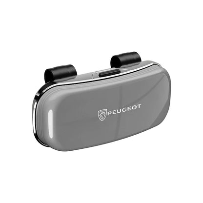 Car Sun Visor Sunglasses Case Glasses Holder Car Accessories Glasses Box For Peugeot 206 307 308 207 3008 208 407 508 2008 5008