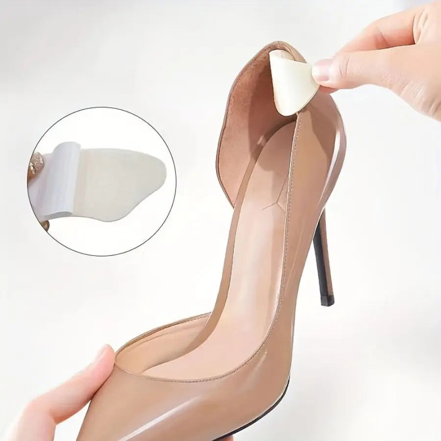 8PCS Self-Adhesive Heel Pads for Better Shoe Fit & Comfort