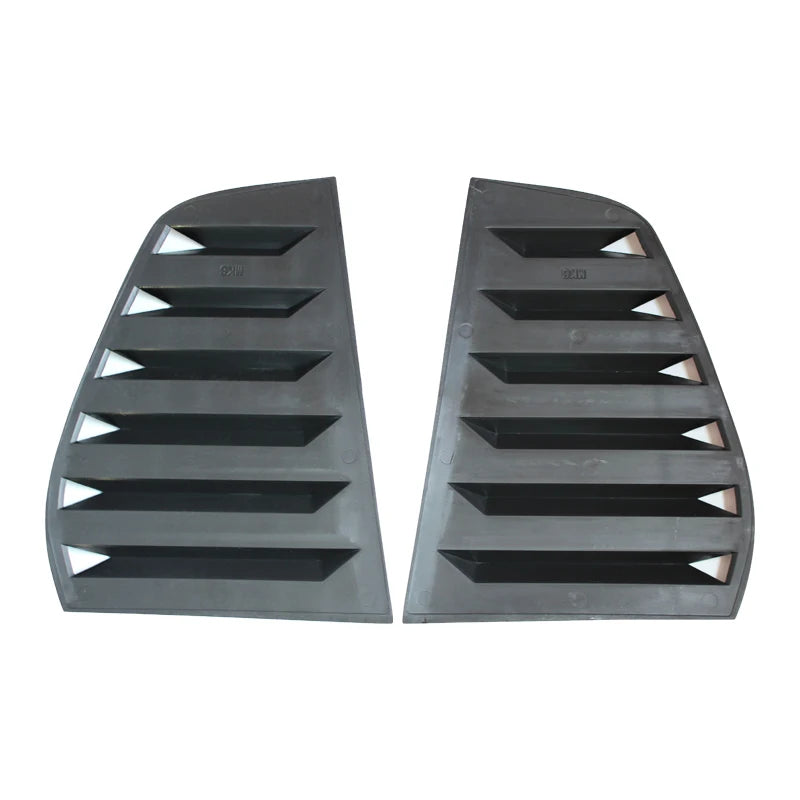Pair Rear Side Window Trim Spoiler For VW Golf 5 Golf 6 Golf 7 MK5 MK6 MK7 MK7.5 2003-2020 Window Shutter Cover Louver Air Vents