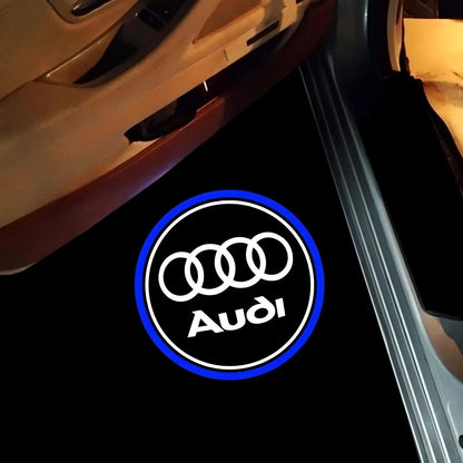 Premium LED Car Door Projector Lights – Welcome Logo Kit