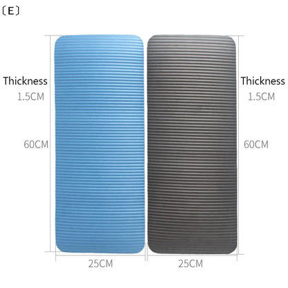 〔E〕Multi-functional Yoga Knee Pad Gym Equipment Foam Portable Flat Belly Wheel Pad Anti-sweat Folding Yoga Mat Workout Sports