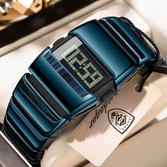POEDAGAR LED Waterproof Men’s Watch