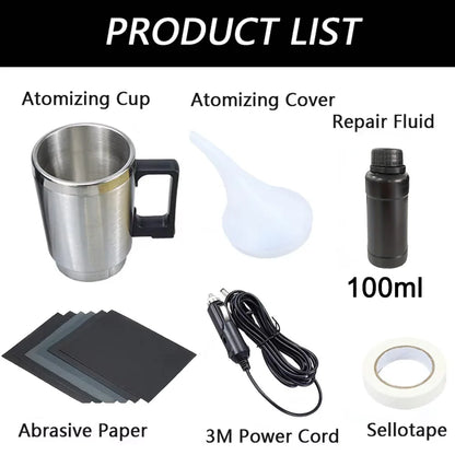 Car Headlight Polishing Kit 100ML – Headlamp Restoration & Cleaning Liquid Polymer Tool