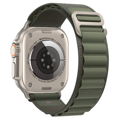 Alpine Loop Strap for Apple Watch – Rugged Adjustable Band (40–49mm, Ultra/Series Compatible)