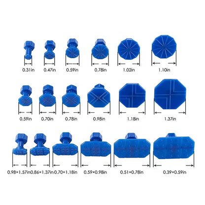 Paintless Dent Repair Puller Kit with Suction Cups for Car Body Repair