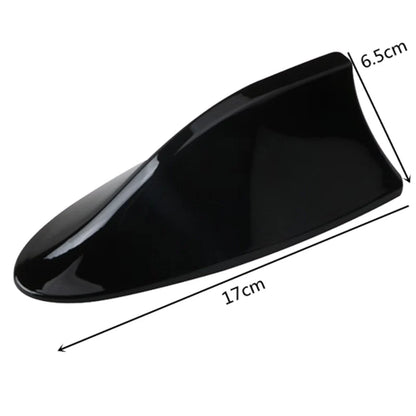Universal Shark Fin Car Antenna – Carbon Fiber Style AM/FM Signal Amplifier