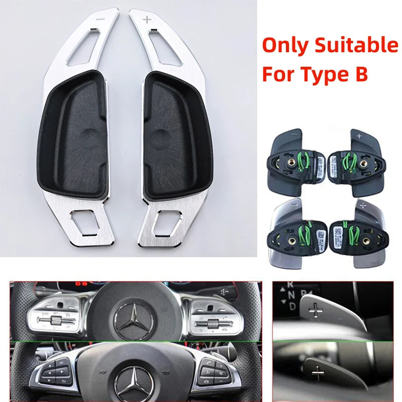 Steering Wheel Paddle Shifter Extension for Mercedes-Benz A & C Class